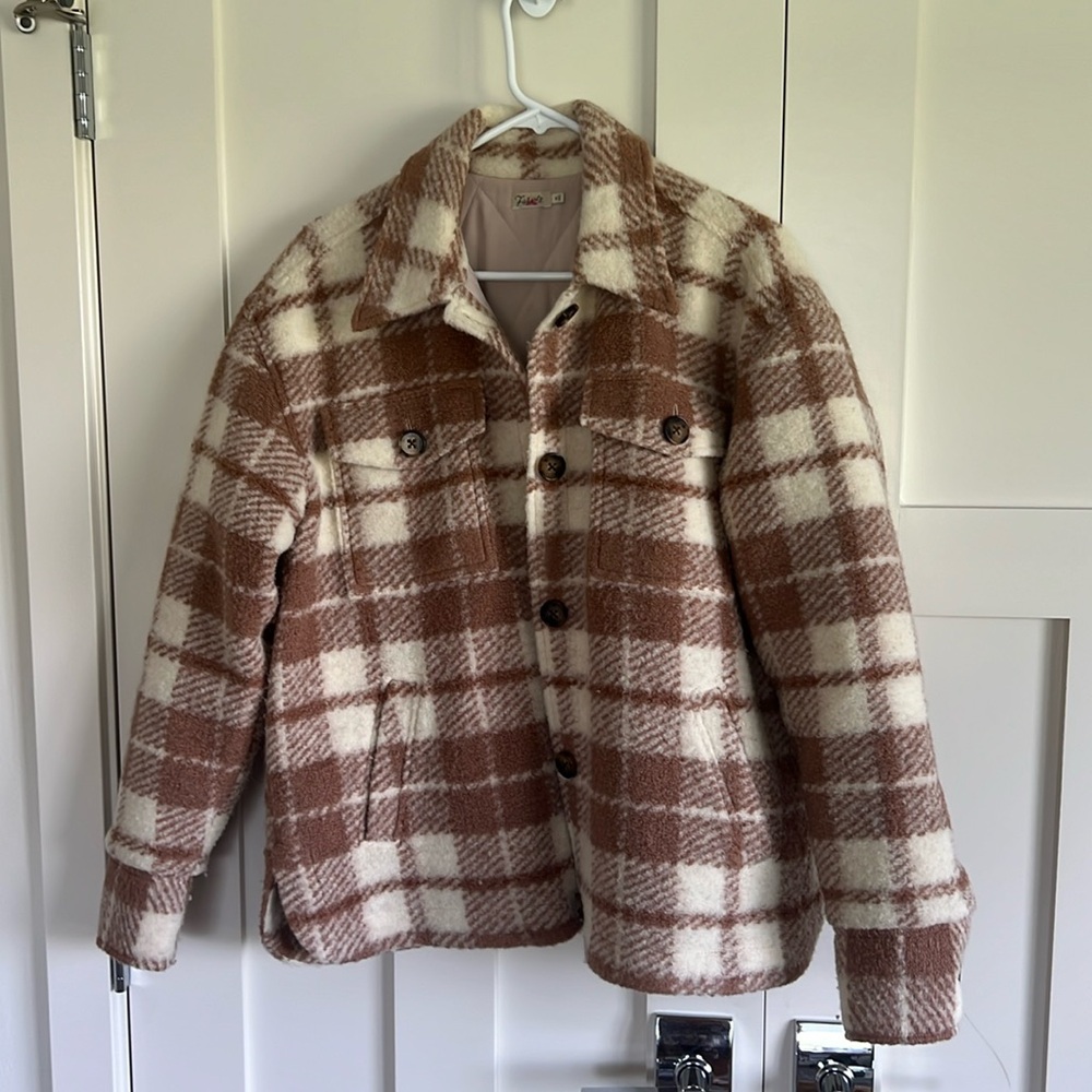 Faherty Plaid Shirtjacket/Coat